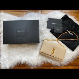 Saint Laurent Kate Medium Grain de Poudre